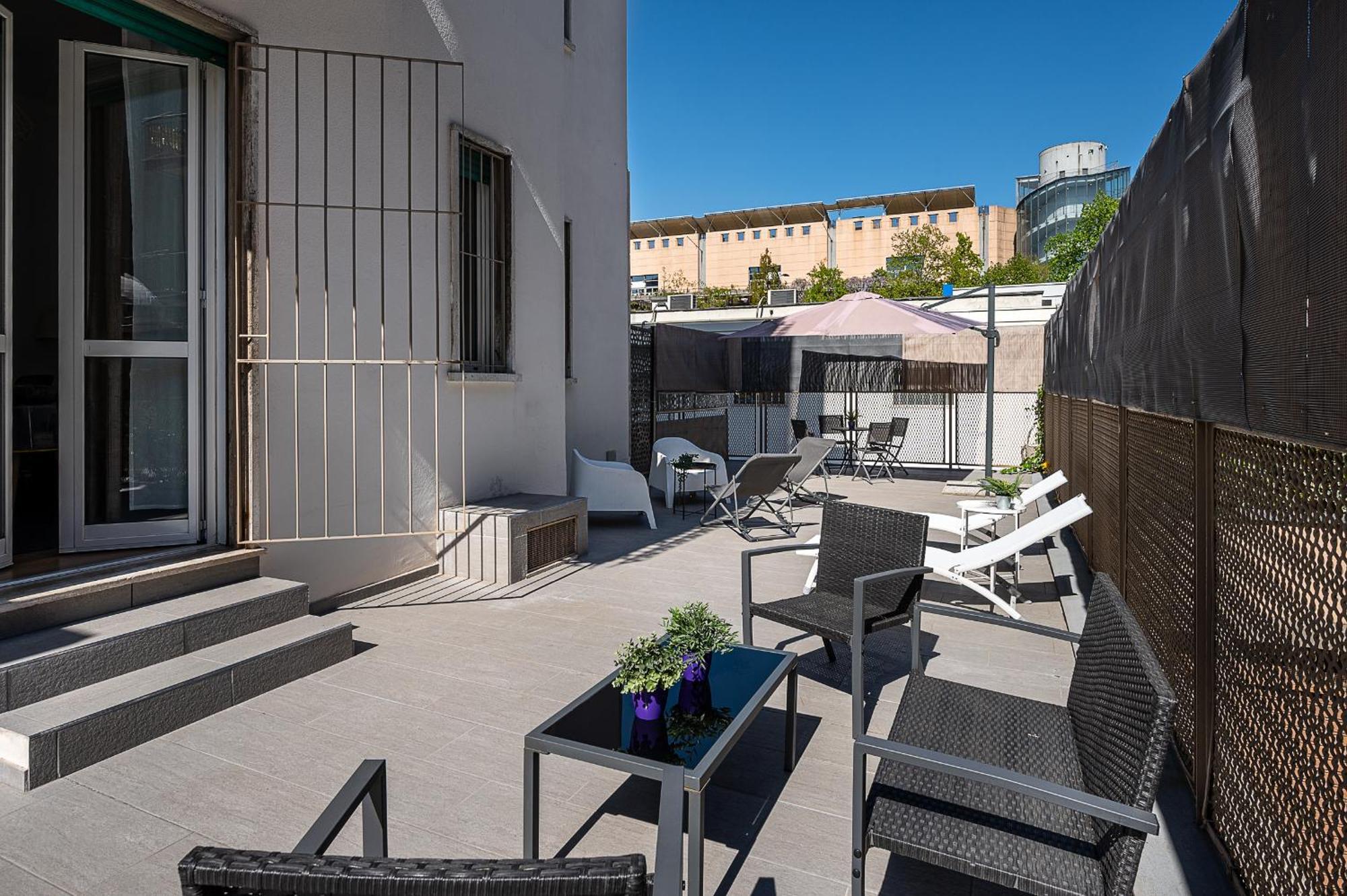Classbnb - Ampio Appartamento A 1Km Da Citylife Milán Exterior foto